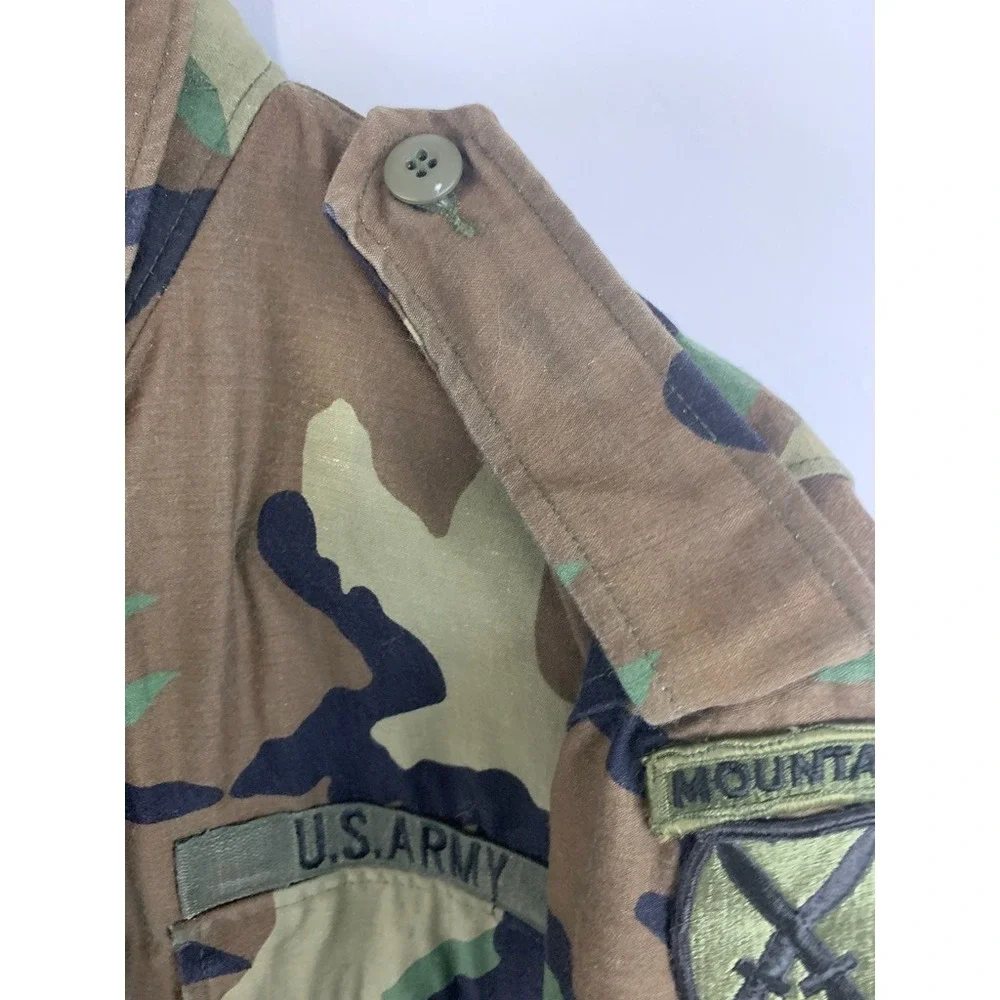 U.S. Army M-65 Field Jacket Authentic 1993 L 10th Mountain Division
